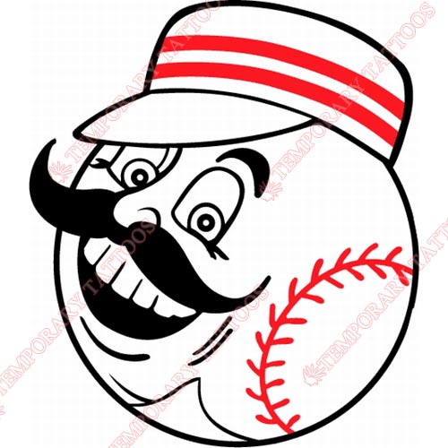 Cincinnati Reds Customize Temporary Tattoos Stickers NO.1523